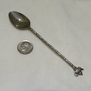 SILVER TEA POT SPOON